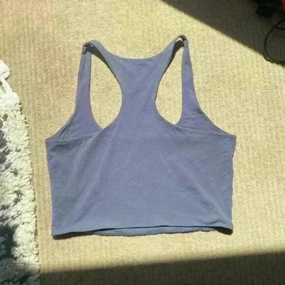 Babaton Blue Cropped Tank Top size 2XL - Picture 1 of 4